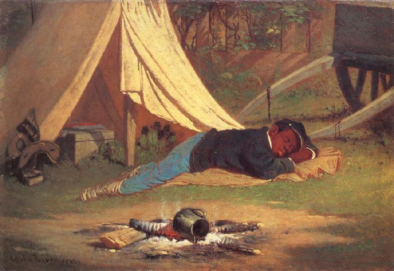 Forbes, Edwin Mess Boy Asleep Norge oil painting art